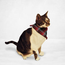 Load image into Gallery viewer, Tartan Plaid Cat &amp; Dog Bandana
