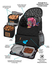 Load image into Gallery viewer, Bundle: ODG Day/Night Walking Bag (Black) and ODG Weekender Backpack TM (Black)

